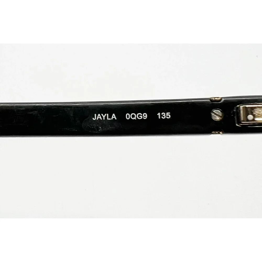 Kate Spade Eyeglass Frames Womens Black Jayla 0QG9 Striped Arms 50-17-135